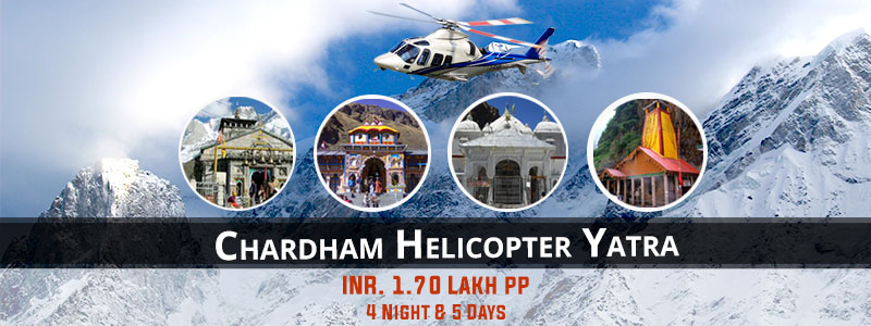 Char Dham Helicopter Tour by Heli Yatra From Dehradun