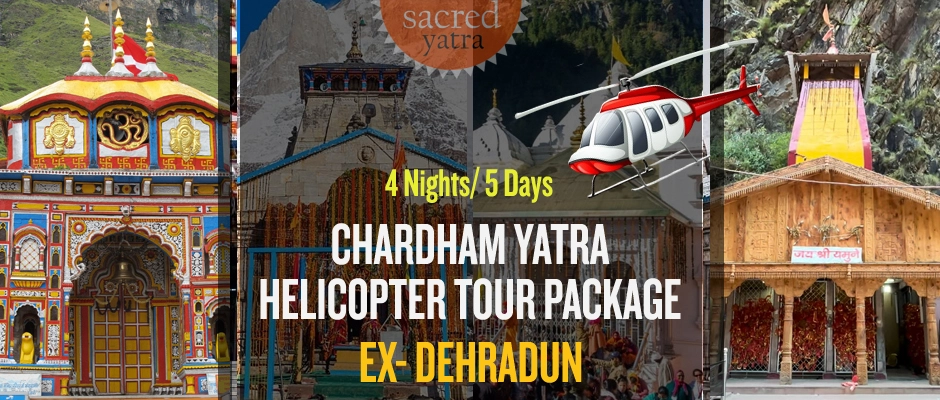 Char Dham Helicopter Tour by Heli Yatra From Dehradun