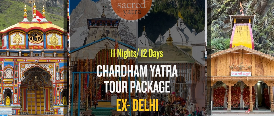 12 Days Chardham Tour Package From Delhi