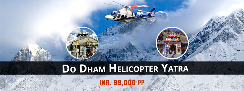 Do Dham Kedarnath Badrinath Helicopter Package From Dehradun