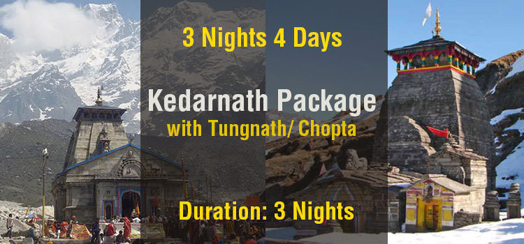 3 Nights Kedarnath Package With Tungnath Temple From Haridwar