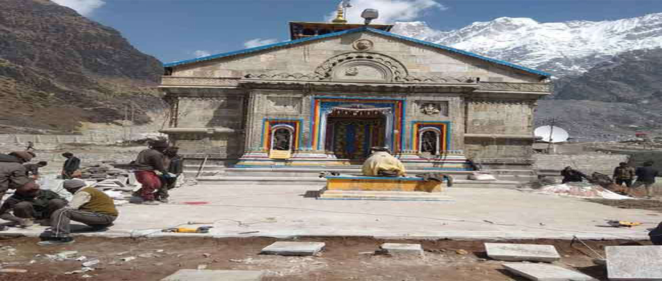 Stone Construction Work in Kedarnath