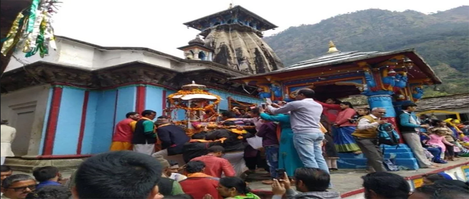 Utsav Doli of Kedarnath Reached its Winter Abode Omkareshwar Temple